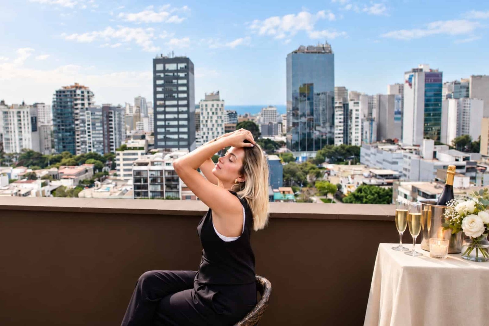 City Brunch en la terraza de Oro Verde Penthouse